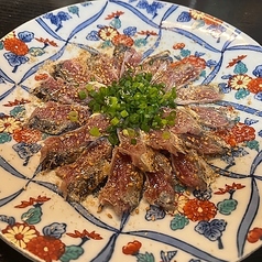 カツオ腹皮のたたき