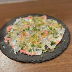 真鯛のカルパッチョ