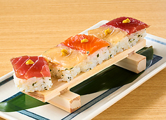【押し寿司】島寿司風