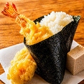 料理メニュー写真&nbsp;手巻き寿司 エビ天