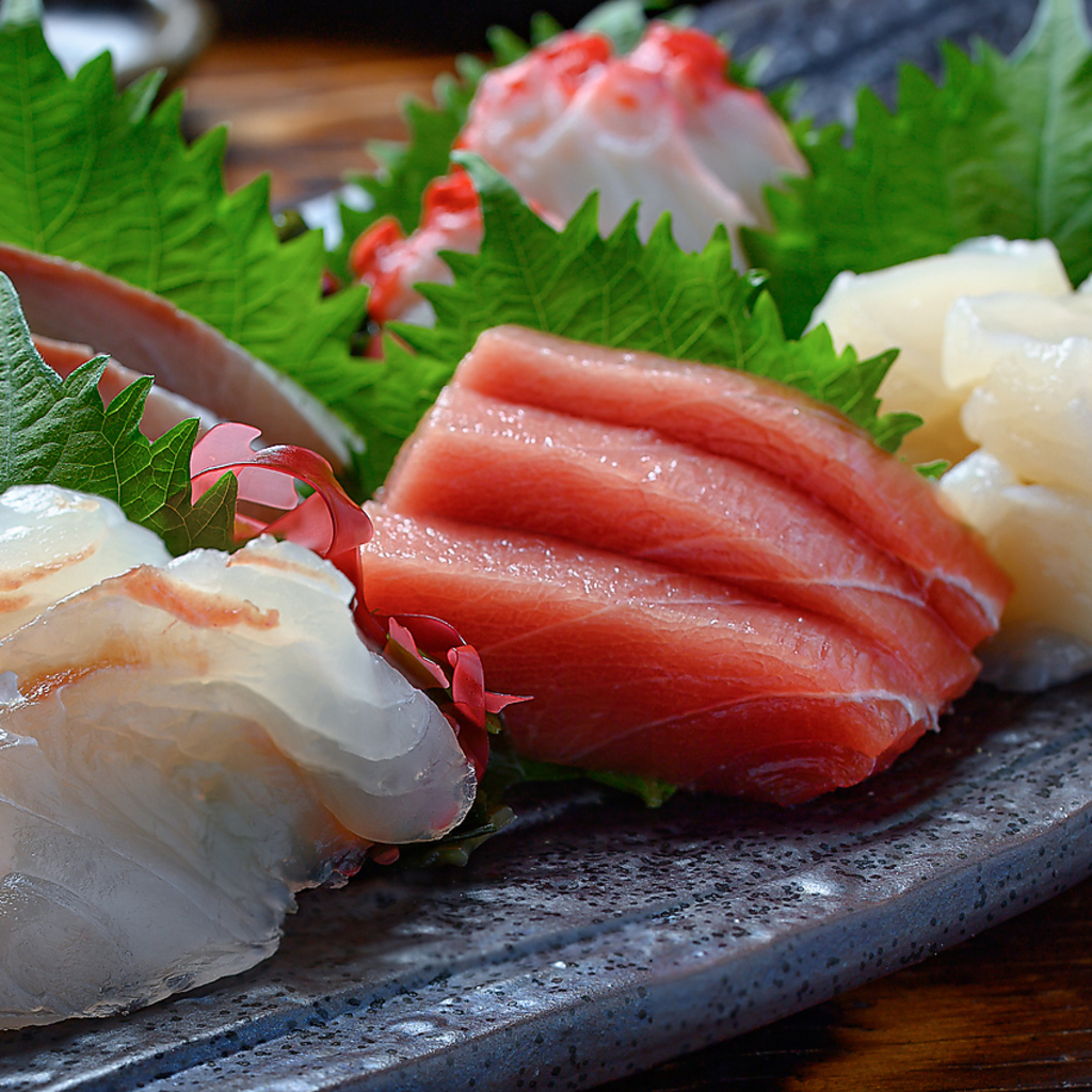 とことん質に拘った『刺身盛り』