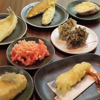 旬の食材から変わり種まで★天ぷらは当店で決まり！