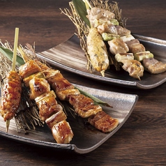 串焼き三種盛合せ