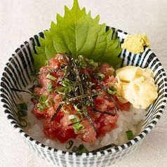 本マグロのたたき碗
