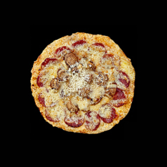 Salami Mushroom－サラミときのこのピザ（1枚）
