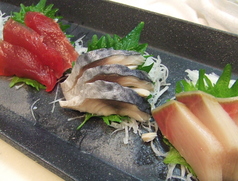 お刺身三点二切れ盛り