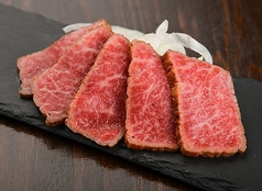 和牛タタキ刺し