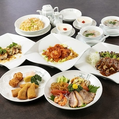 レストランシェルのコース写真