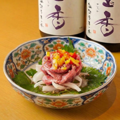 牛タンのカルパッチョ