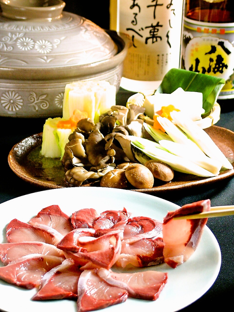 【冬のコース】<もち豚のせいろ蒸し/かき飯orカニ飯/寒ブリのしゃぶしゃぶ/とらふぐ/すっぽん三昧>