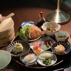 夜のおひつご飯定食　ひつまぶし