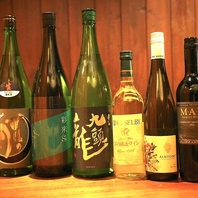 OPEN記念コース登場！季節に合わせた日本酒は10種類以上