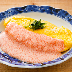明太チーズオムレツ