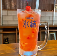 ストロベリー紅茶ハイ
