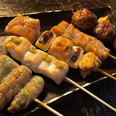 炭火串焼き盛り合わせ