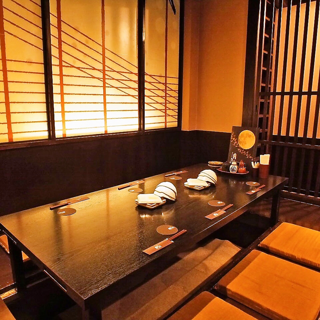 女子会にも大人気の個室！