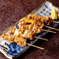 料理メニュー写真&nbsp;焼き鳥5点盛り（塩・タレ）
