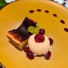 酒粕薫る濃厚チーズケーキ