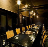 【完全個室】2名~最大30名様までOKな個室をご用意。2名様用の個室は早めにご予約をお願いいたします。