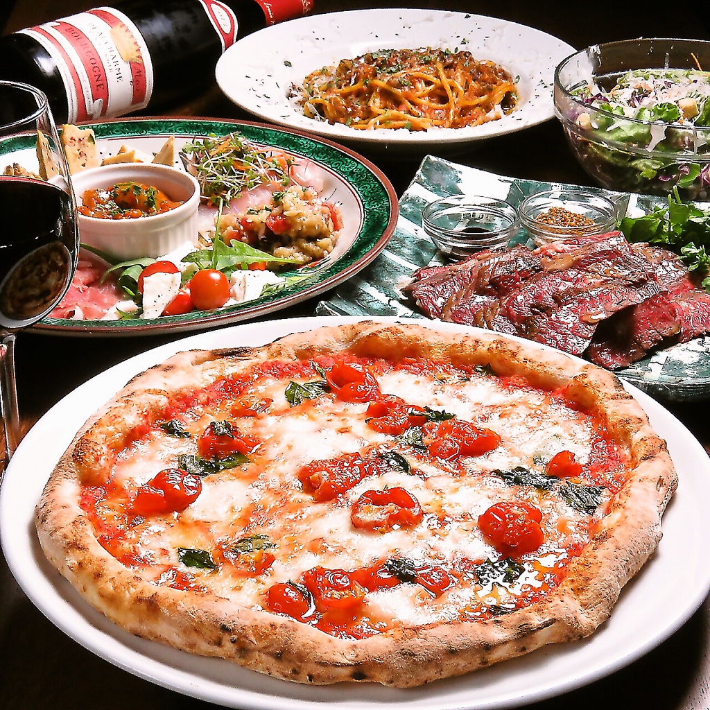 看板メニューが勢揃い！Da ＴAKEの一押し料理がコースとなってお客様をおもてなし致します。