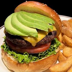 AVOCADO CHEESE BURGER