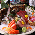料理メニュー写真 豊洲市場直送 鮮魚5点盛り合わせ