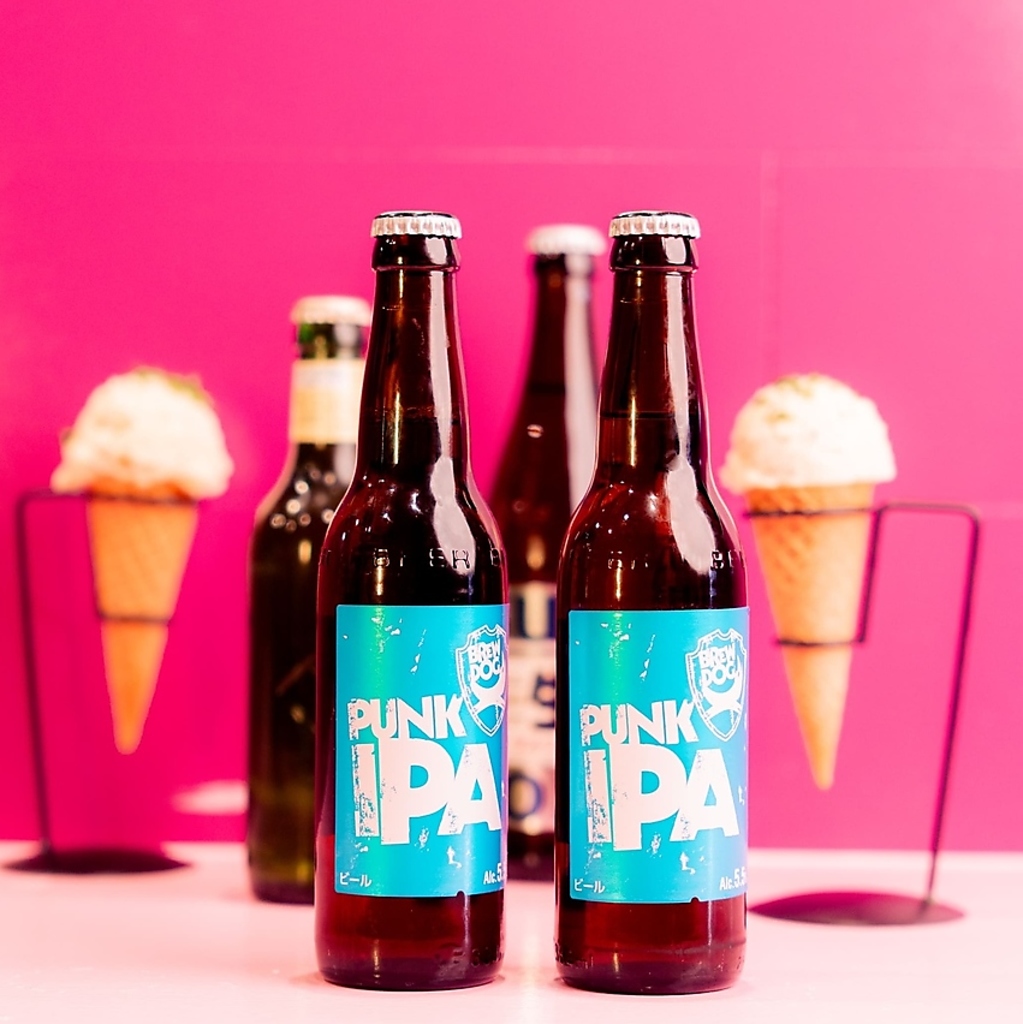 多彩な飲み物を取り揃えています！ビールやソフトドリンクなど豊富なメニューからぜひご堪能ください