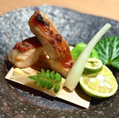 金目鯛松笠焼き