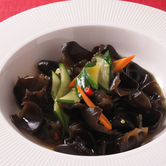 豆腐干和え/きくらげ和え