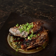 店主おすすめの【名物】マグロのかま焼き