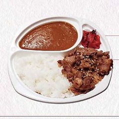 炙りカルビ&近江牛脂カレー