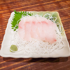 ヒラメ刺身