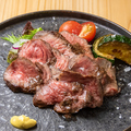 料理メニュー写真&nbsp;国産黒毛和牛トウガラシ ローストビーフ