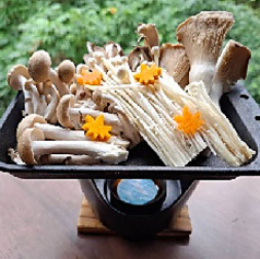 きのこの塩バター焼き