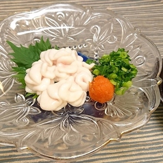 たら白子お刺身