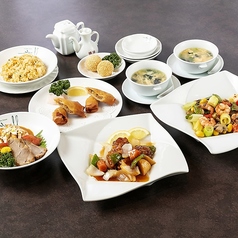 レストランシェルのコース写真