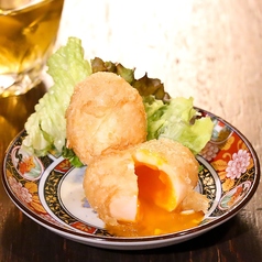 特製のタレに漬け込んだ　『たまから』