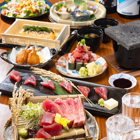 鮮度抜群の海鮮とお肉料理をちょっと良い居酒屋で♪お洒落で居心地が抜群のお店です！