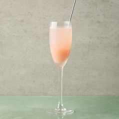 白桃のベリーニ