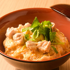 朝〆鶏の親子丼