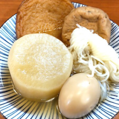 関西風のお出汁の優しいお味のおでん