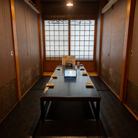 少人数～OKの掘りごたつ個室◎自慢の料理で寛ぎの時を