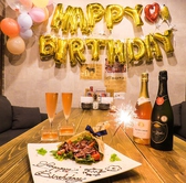 お祝い・記念日にお勧めな≪NAMAIKI≫お祝いローストビーフプレートや空間も…！？詳しくはスタッフにお問い合わせください★