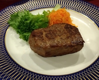 お肉とワインを