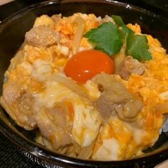 親子丼（龍のたまご、みそ汁付き）