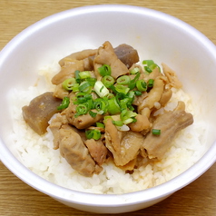 豚モツ煮込丼