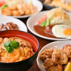 おかわり自由◎ボリューム満点定食で大満足！