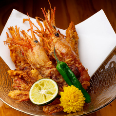 甘海老の唐揚げ