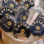 高級食材「キャビア」仕様のメニューも豊富♪