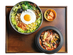 ビビンバ・スンドゥブセット